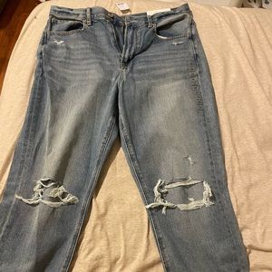 American eagle mom jeans size 12